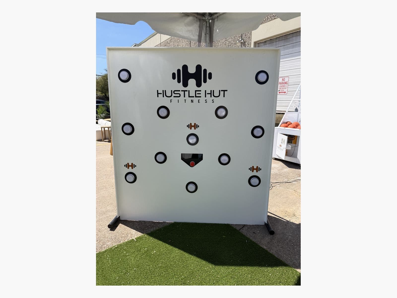 Batak reaction game rental at a Houston corporate event