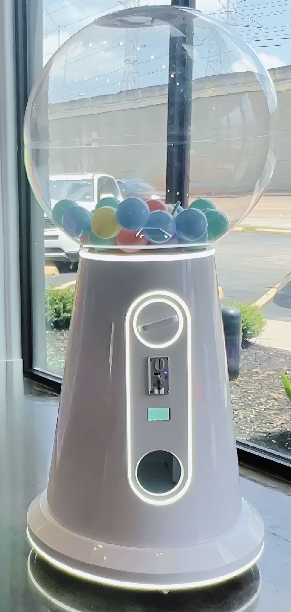 Giant Spherical Gashapon Machine