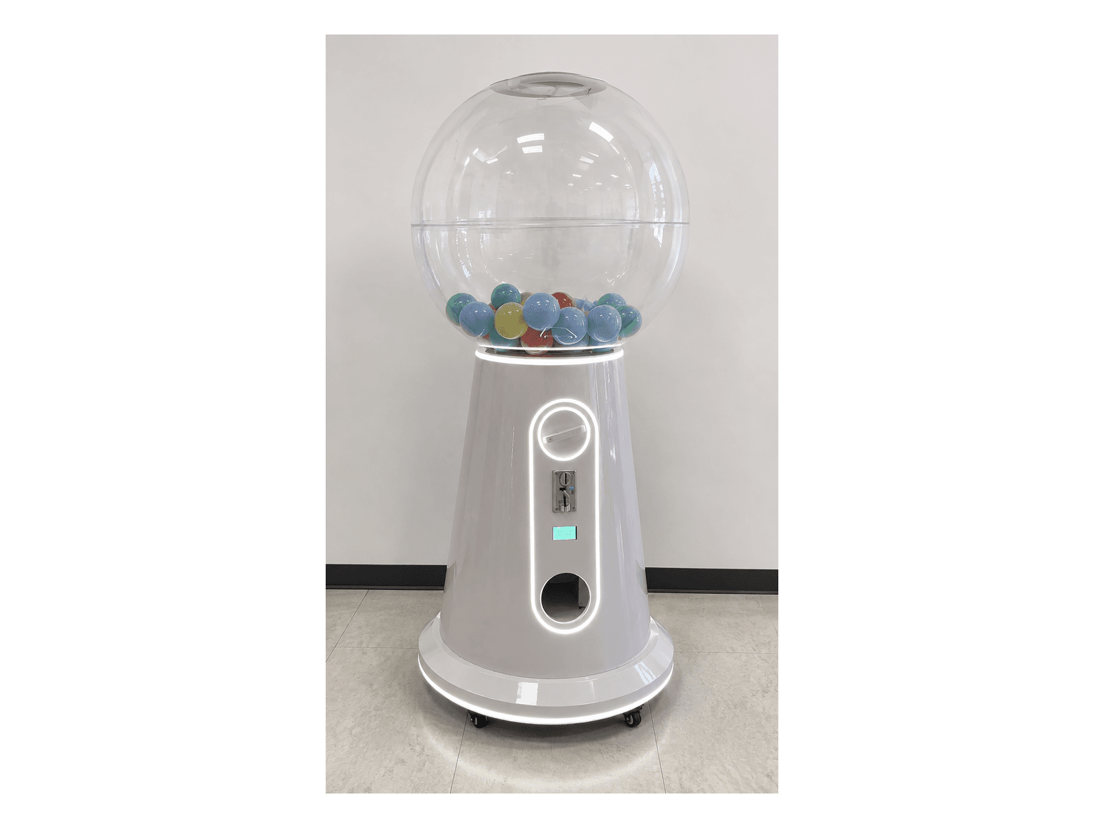 Giant gashapon capsule vending machine rental in Houston