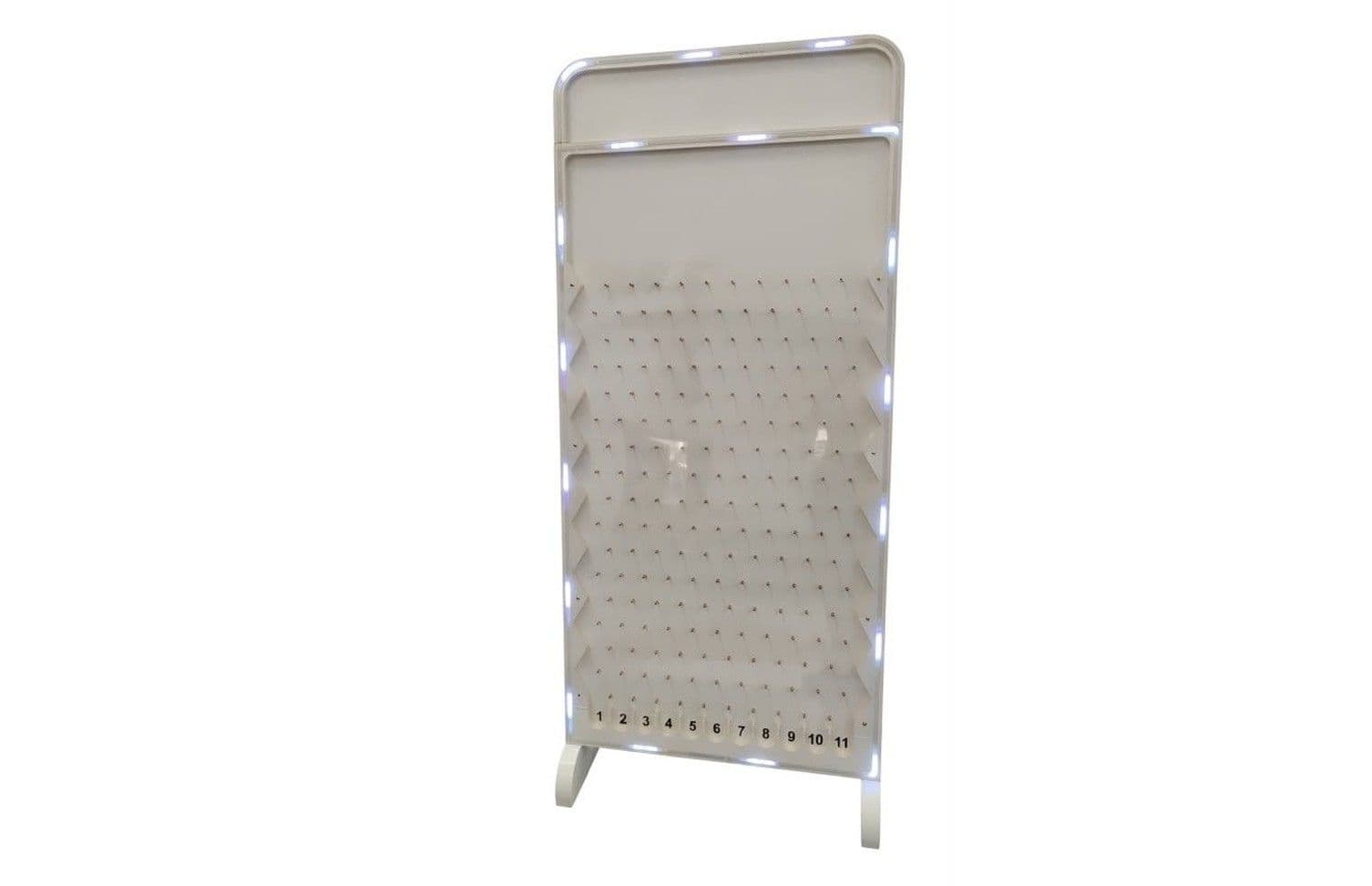 Giant LED Plinko board rental at a Houston corporate event