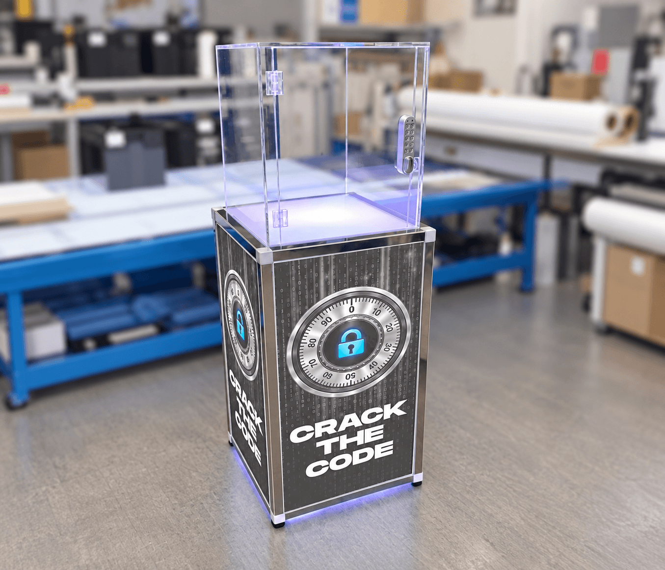 Crack the Code game rental for corporate events and brand activations in Houston