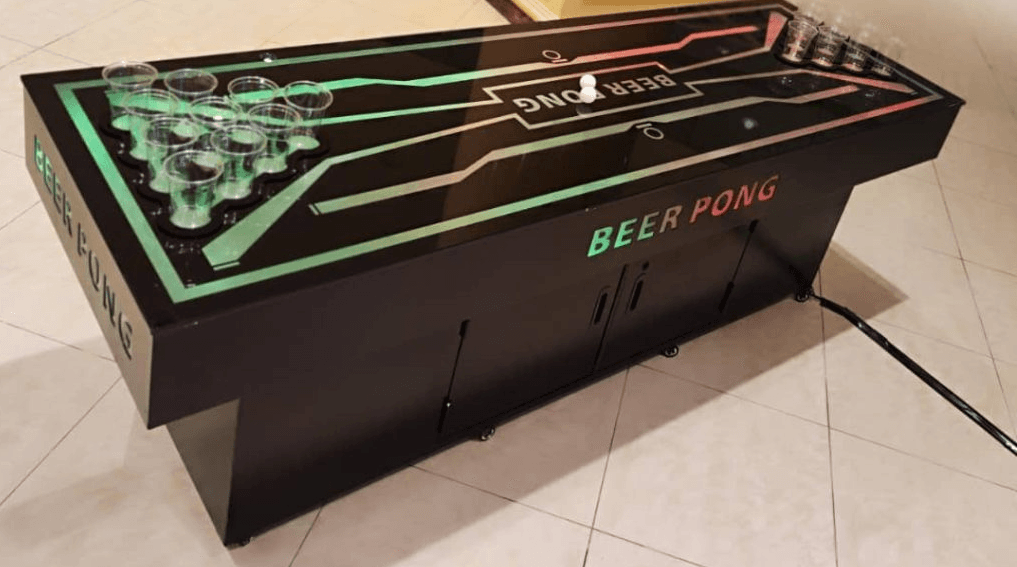 LED Beer Pong Table event rental